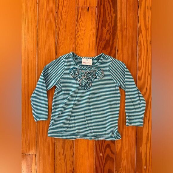 Hanna Andersson Striped Tshirt - Picture 1 of 4